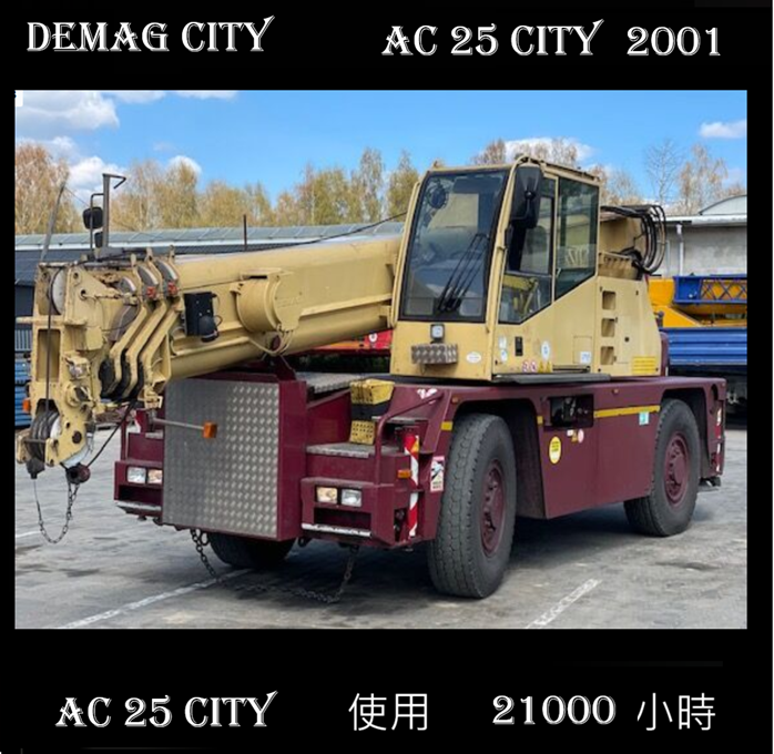 DEMAG 型號AC 25 City 2001